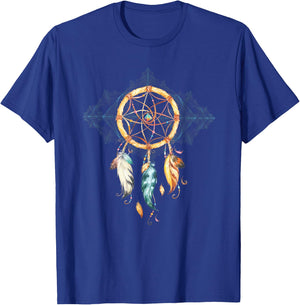 DREAM CATCHER VORTEX T SHIRT Shamanism Spiritual Meditation T-Shirt - T-Shirt | Royal