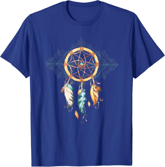 DREAM CATCHER VORTEX T SHIRT Shamanism Spiritual Meditation T-Shirt - T-Shirt | Royal