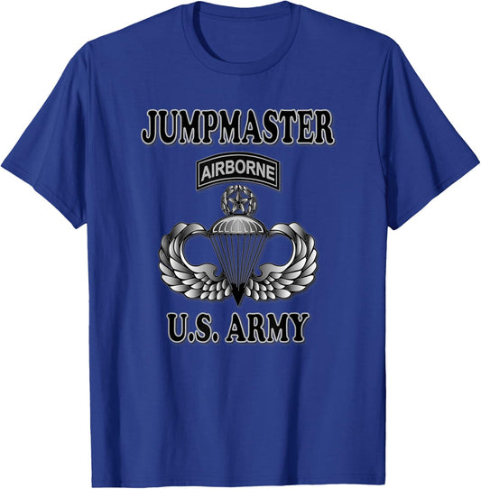 U.S. Army Jumpmaster (Front Design) T-Shirt - T-Shirt | Royal