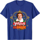 Kids Elf Buddy Smiling Is My Favorite Text Portrait T-Shirt - T-Shirt | Royal