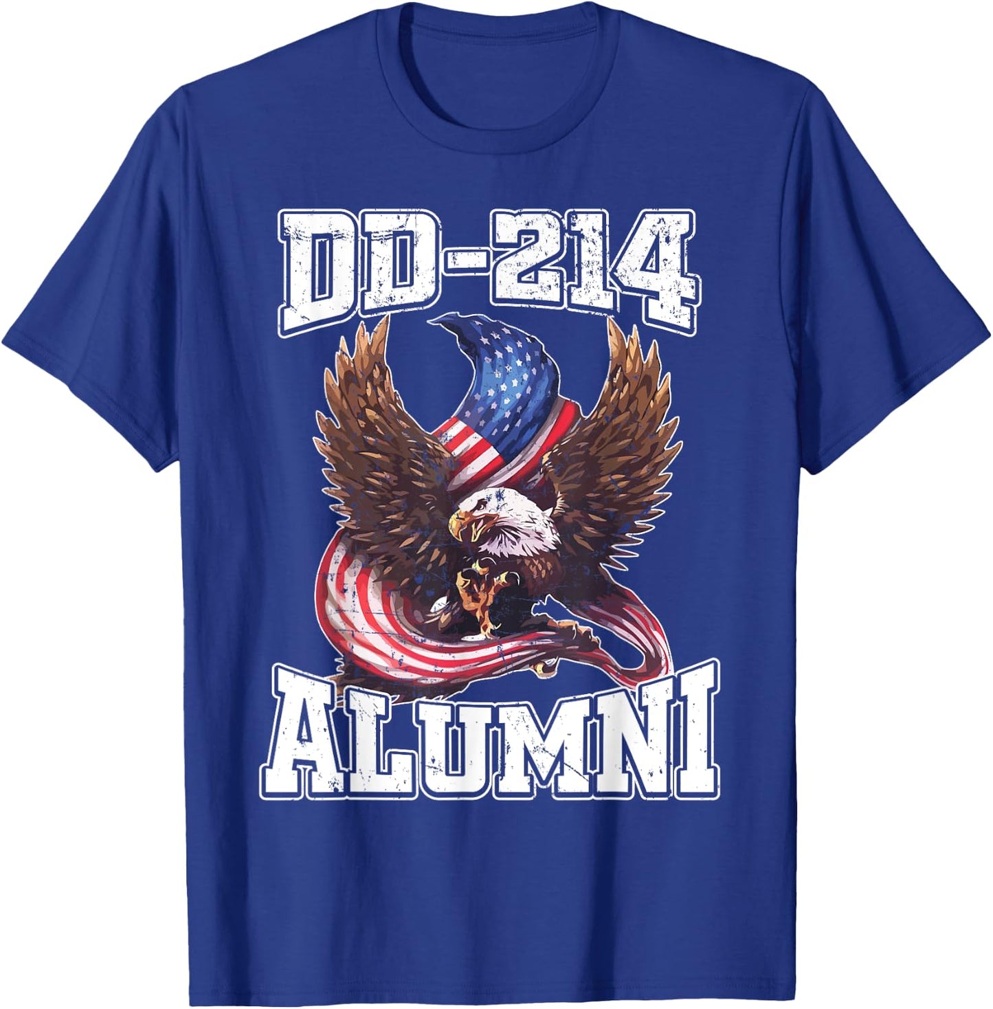 DD 214 DD-214 Alumni Shirt Military Veteran T-Shirt - T-Shirt | Royal