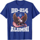 DD 214 DD-214 Alumni Shirt Military Veteran T-Shirt - T-Shirt | Royal