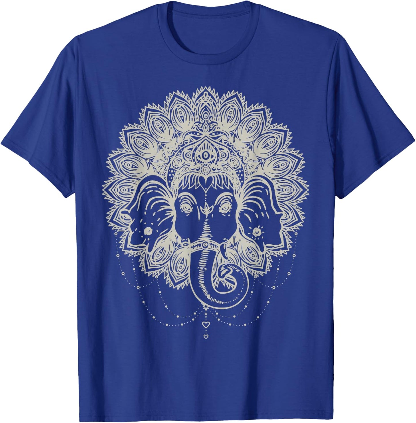 Sak Yant Thai Tattoo Spiritual Ganesha Elephant Thailand T-Shirt - T-Shirt | Royal