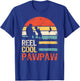 Father's Day Gifts - Fishing Reel Cool Pawpaw T-Shirt - T-Shirt | Royal