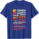 Husband T-Shirt - T-Shirt | Royal