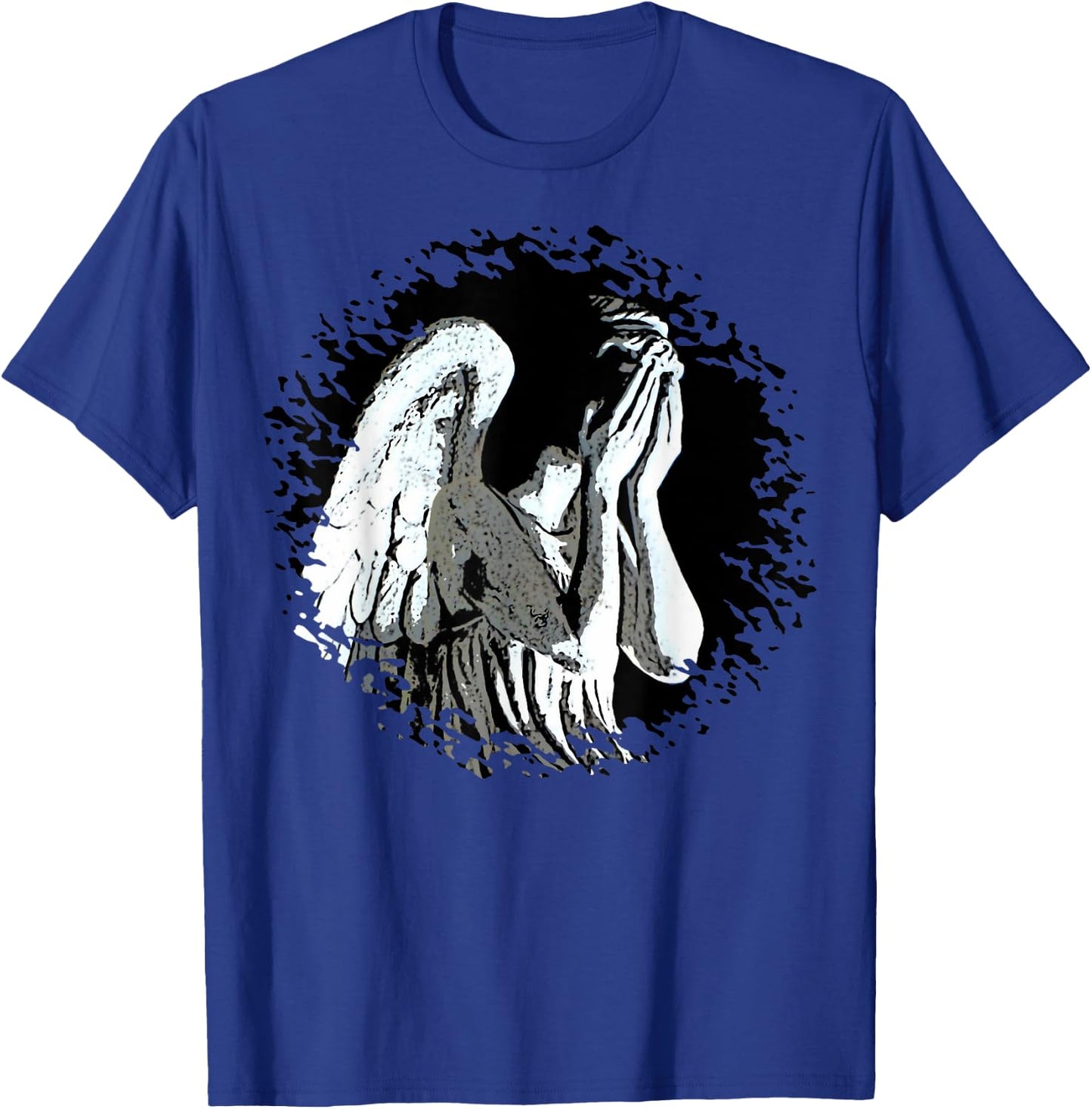 Alert - Weeping Angel - Don't Blink 1 - Sci Fi Fan T-Shirt - T-Shirt | Royal