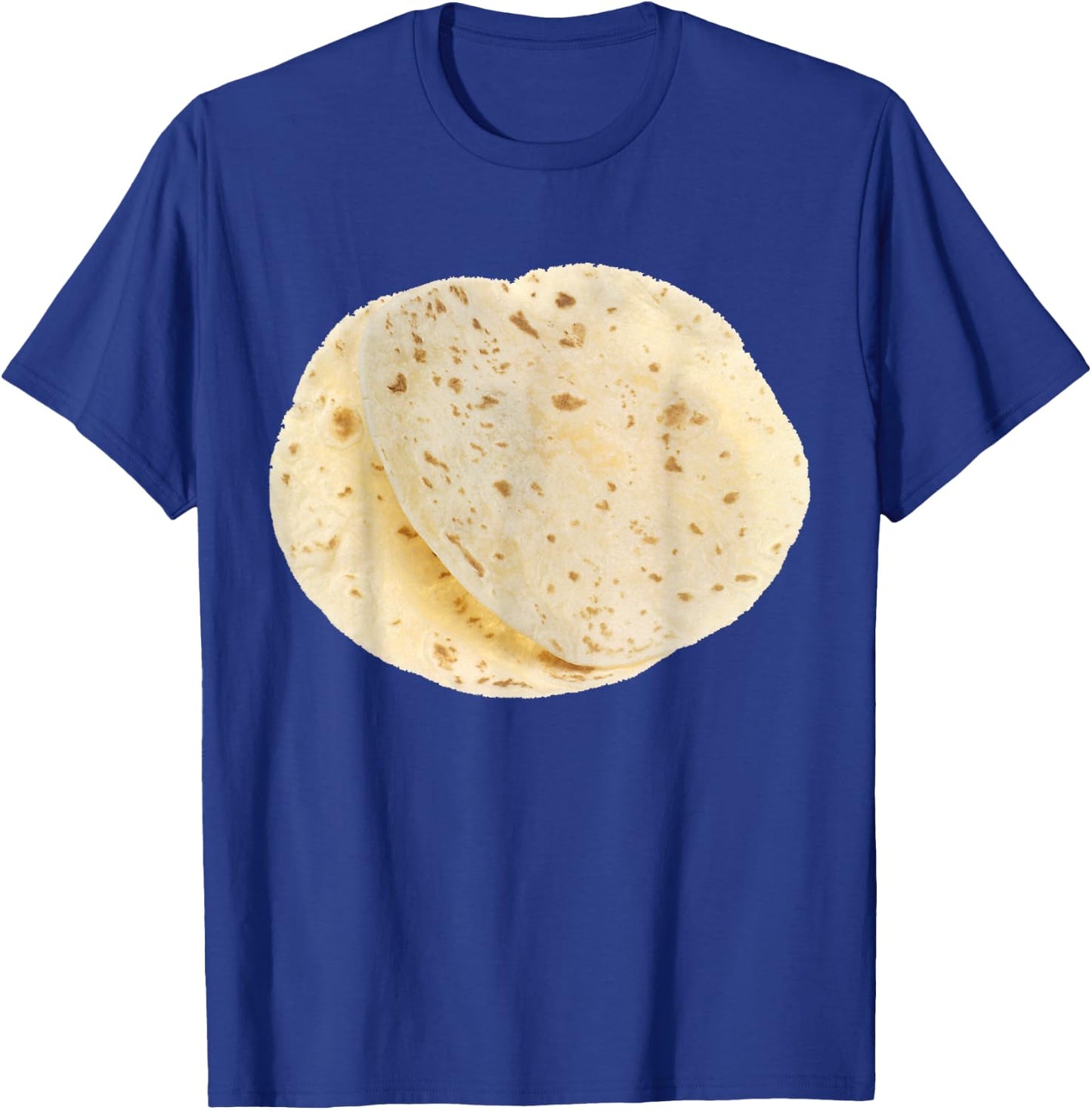 Flour Tortillas Shirt, Food Foodie Halloween Costume Gift T-Shirt - T-Shirt | Royal