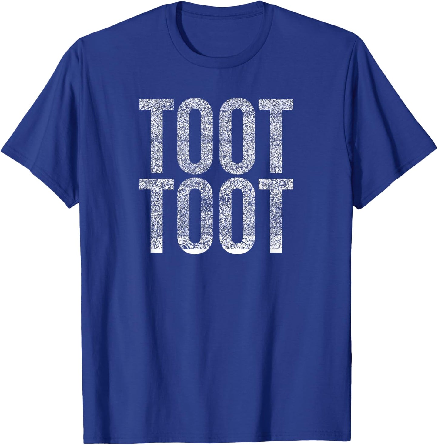 Funny Toot Toot Passing Gas or Train Sound T-Shirt - T-Shirt | Royal