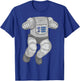 Cool Funny Astronaut Halloween Costume Shirt Spaceman Gift T-Shirt - T-Shirt | Royal