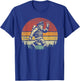 Firefighting Retro Bigfoot Firefighter Sasquatch Fireman T-Shirt - T-Shirt | Royal
