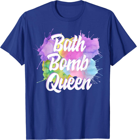 Bath Bomb Maker Queen Birthday Party Gift T-Shirt - T-Shirt | Royal
