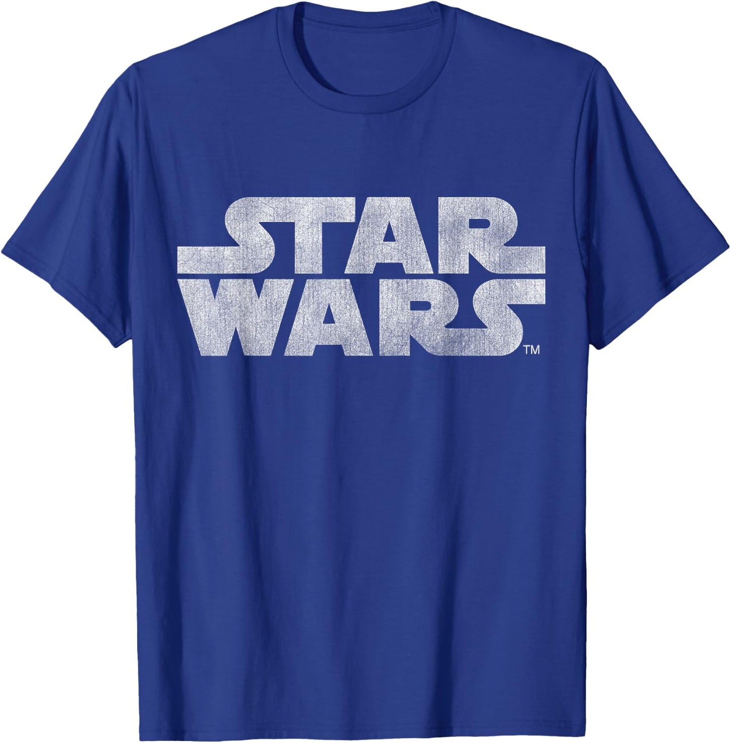Star Wars Simple Vintage Logo Graphic T-Shirt - T-Shirt | Royal