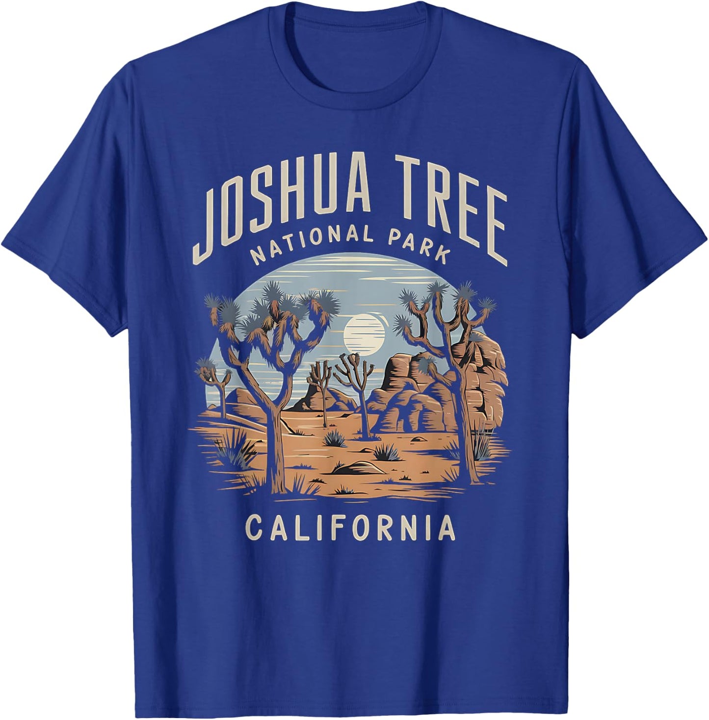 Discover the Beauty of Joshua Tree National Park California T-Shirt - T-Shirt | Royal