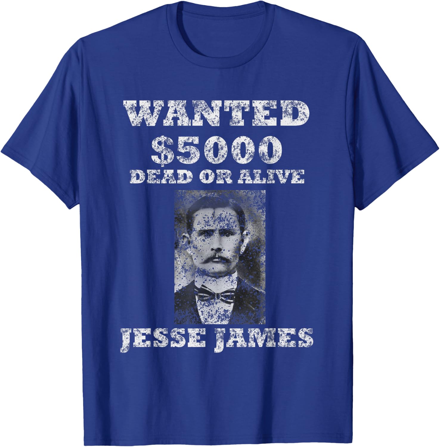 OutLaw Jesse James T Shirt T-Shirt - T-Shirt | Royal