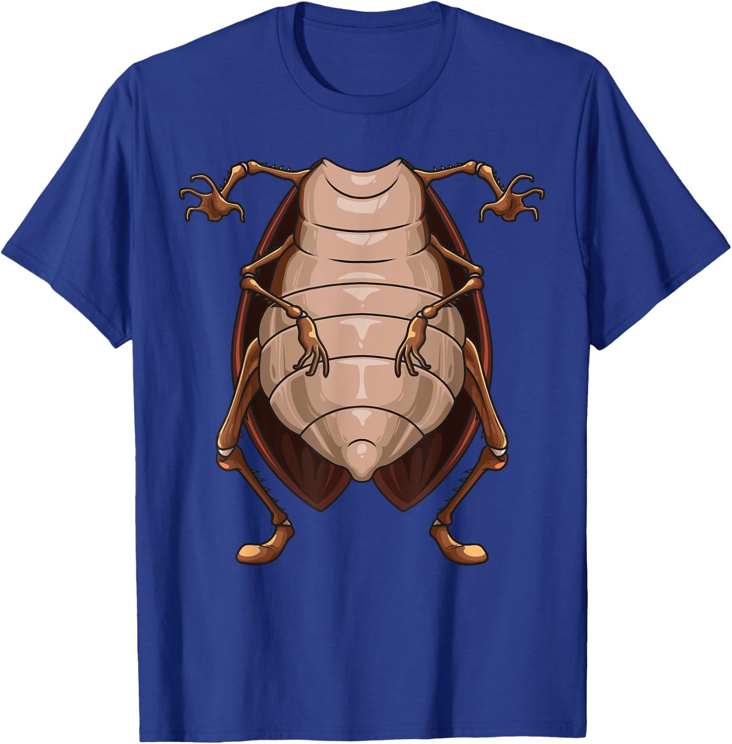 Cool Headless Cockroach | Funny Lazy Halloween Costume Gift T-Shirt - T-Shirt | Royal