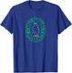 University of West Florida UWF Argonauts Retro Crest Seal T-Shirt - T-Shirt | Royal