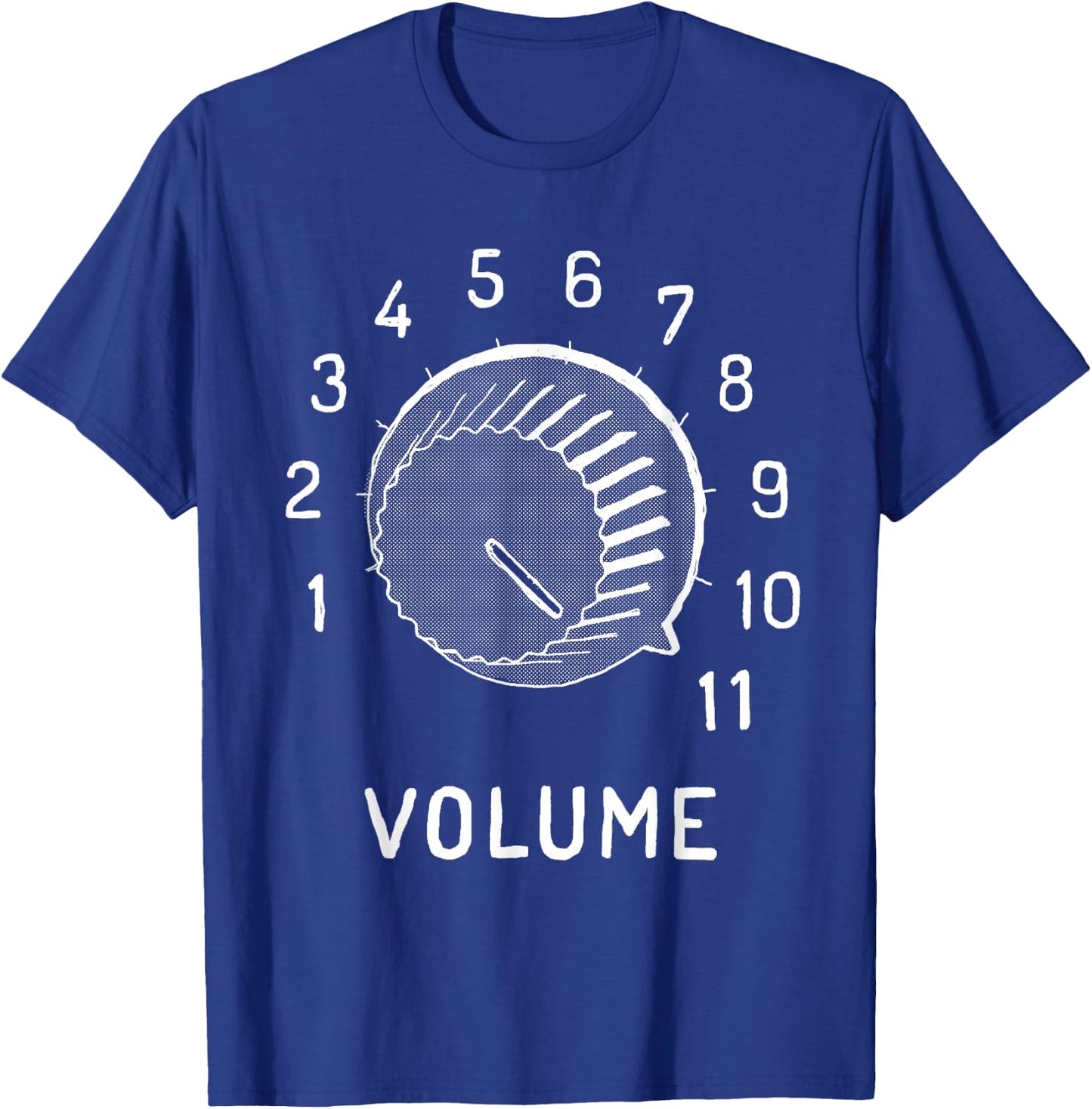 Volume To 11 Knob - Funny Audio Engineer T-Shirt - T-Shirt | Royal