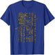 SH-60 Sea Hawk Helicopter Woodland Camo Vintage Flag T-Shirt - T-Shirt | Royal