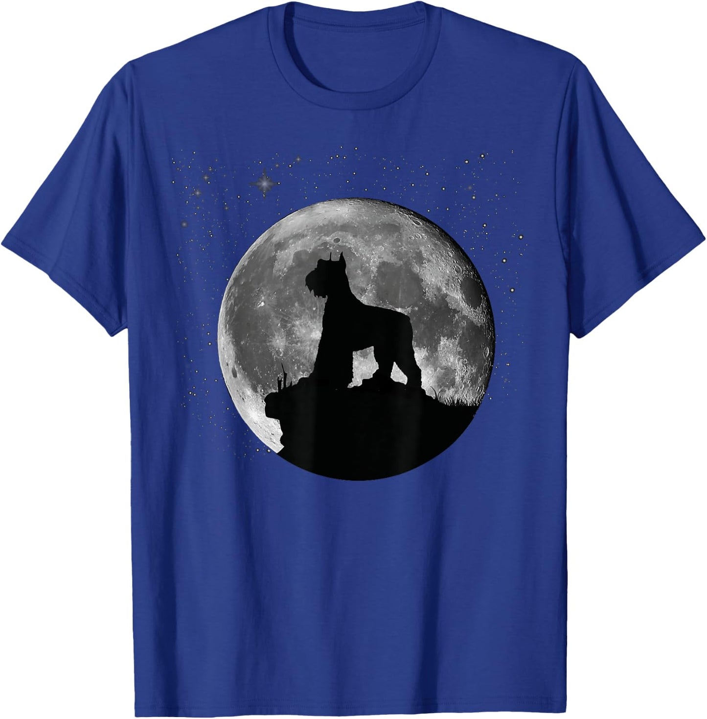 Schnauzer Standard Miniature & Giant-Schnauzer Dog Men Women Kids T-Shirt - T-Shirt | Royal