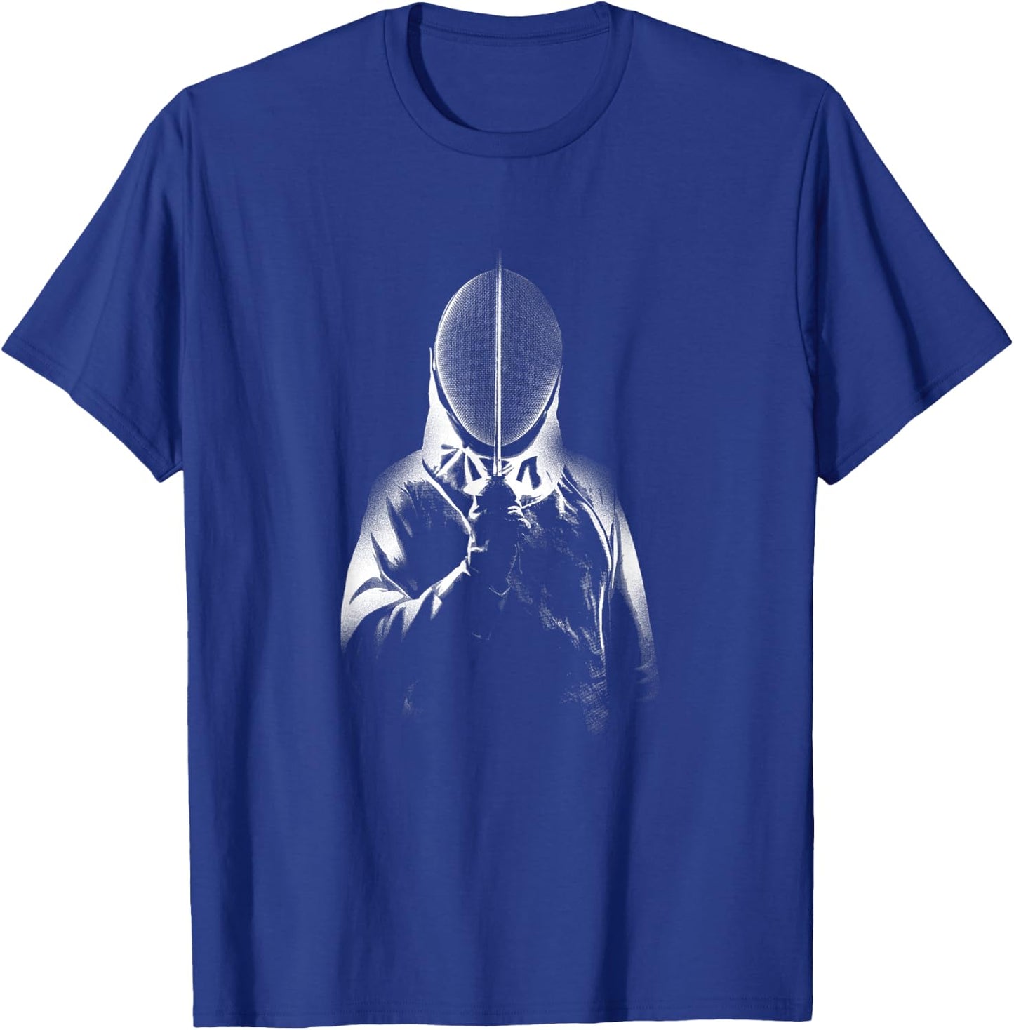 Fencing Stance Fencing T-Shirt - T-Shirt | Royal