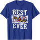 Best Dad Ever Father's Day Maryland Flag T-Shirt - T-Shirt | Royal