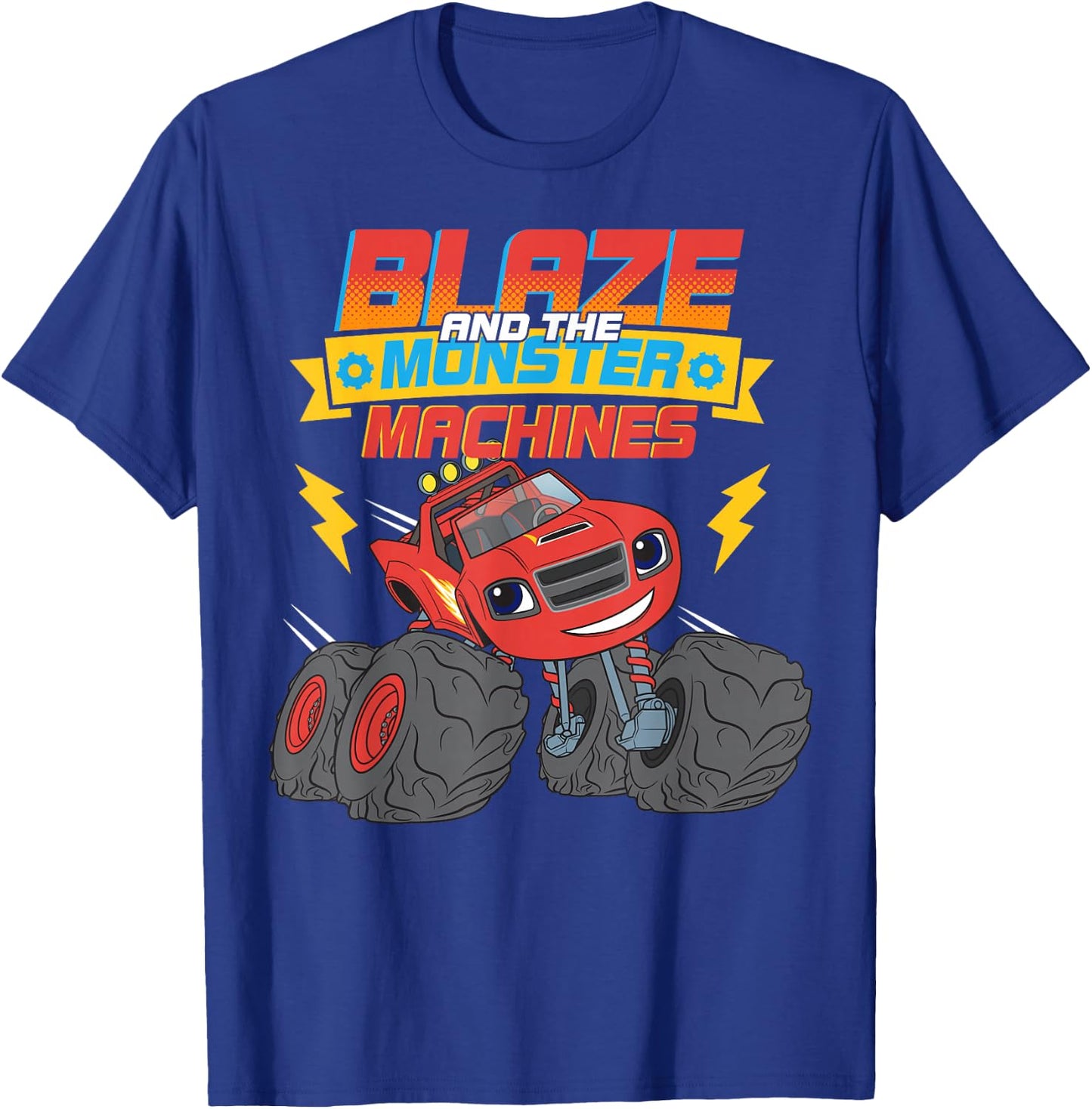 Blaze & The Monster Machines "CUTE BLAZE" T-Shirt - T-Shirt | Royal
