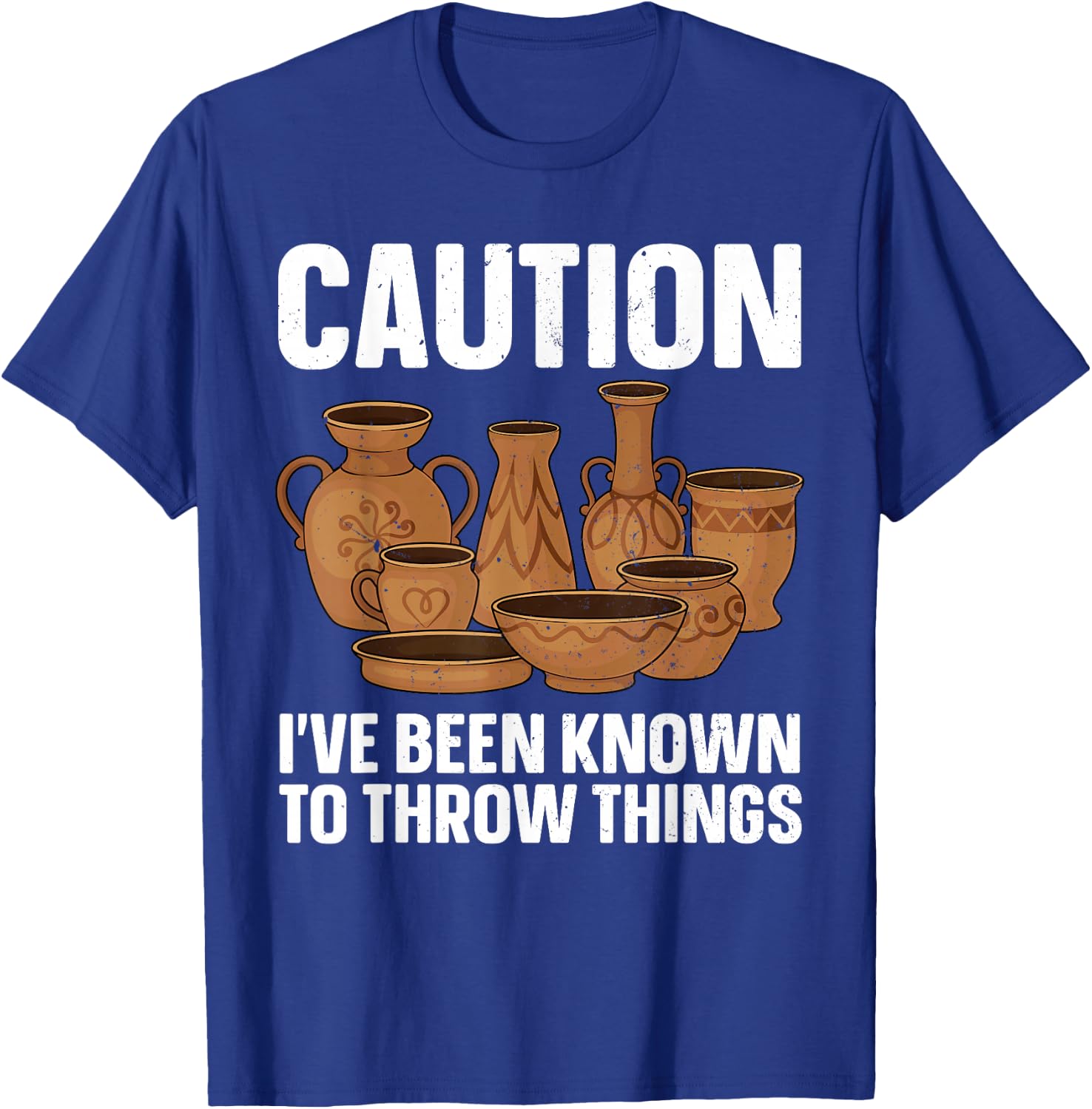 Funny Pottery Art Men Pottery Artist Pottery Maker T-Shirt - T-Shirt | Royal