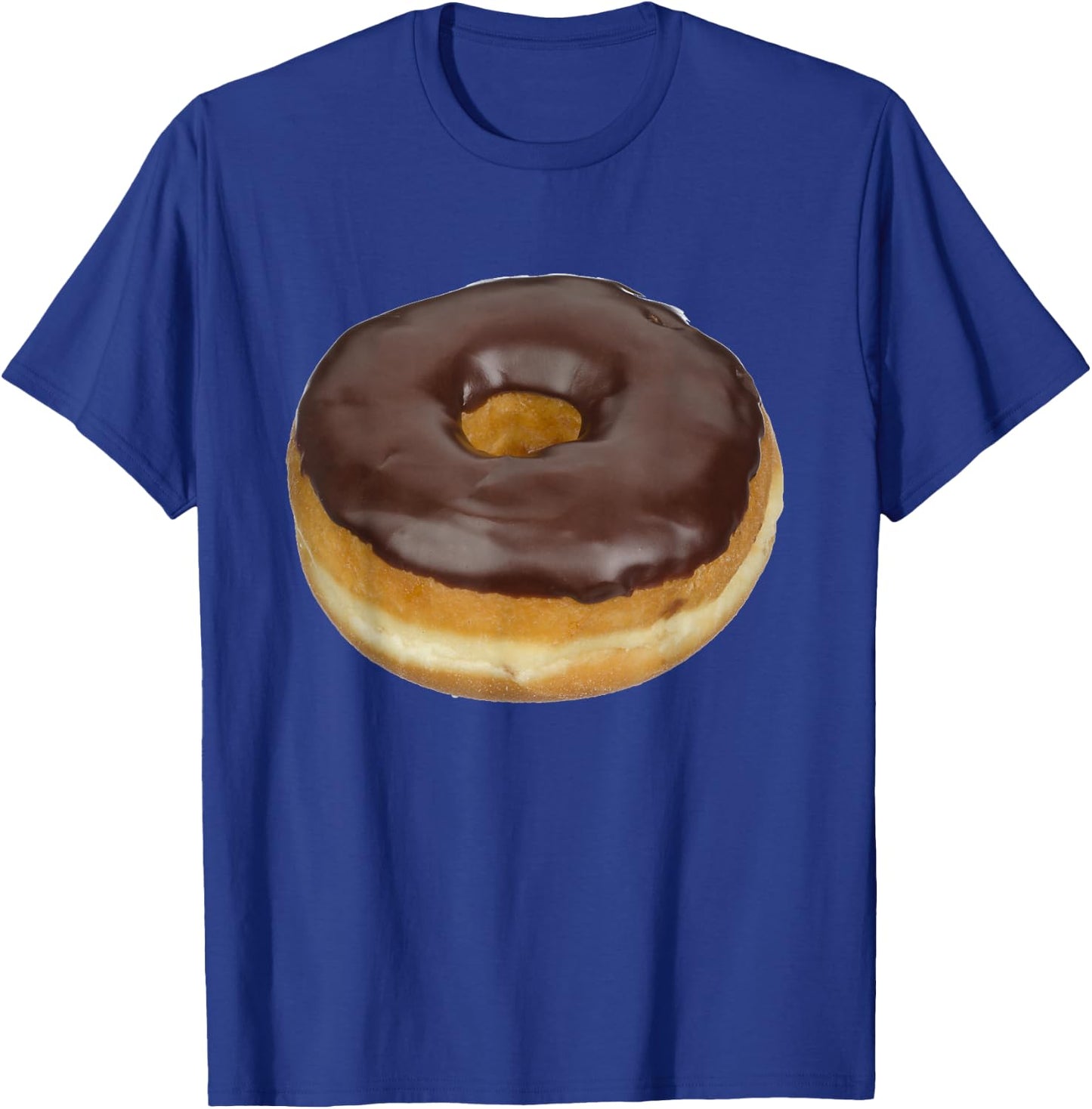 Chocolate Frosted Donut T-Shirt - T-Shirt | Royal