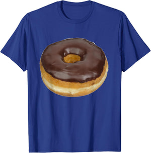 Chocolate Frosted Donut T-Shirt - T-Shirt | Royal