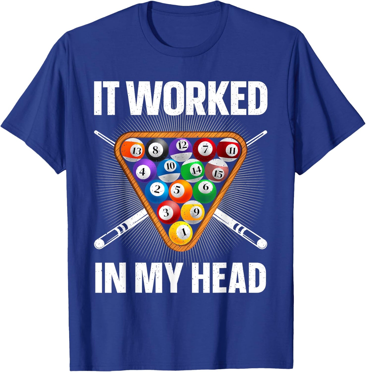 Funny Pool Design Women Billiards Lover Pool Player T-Shirt - T-Shirt | Royal