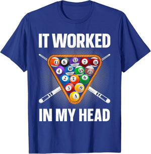 Funny Pool Design Women Billiards Lover Pool Player T-Shirt - T-Shirt | Royal