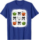 Chicken Nuggets Pumpkin Halloween 90's Vintage T-Shirt - T-Shirt | Royal