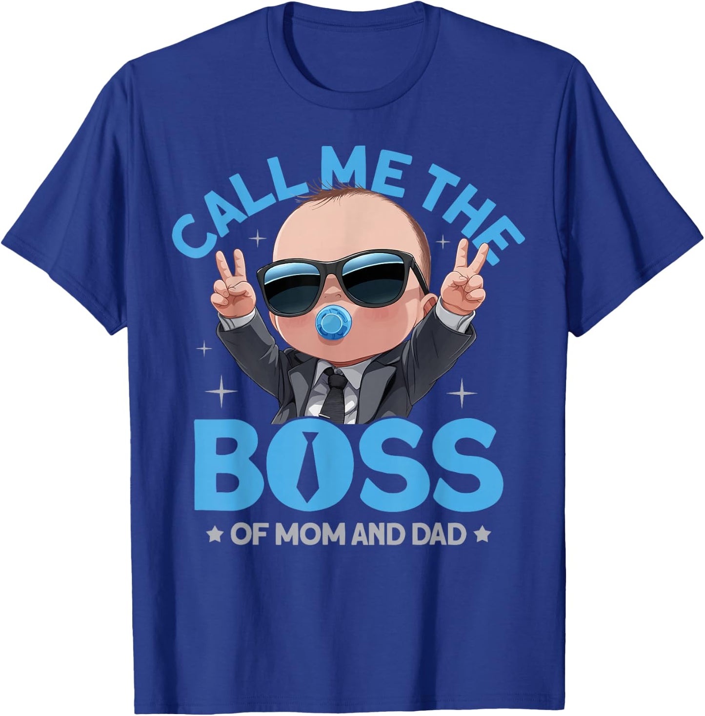 Baby Boss Call Me The Boss Like A Boss Kids T-Shirt - T-Shirt | Royal