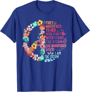 I am storm they whispered her you can't withstand Feminist T-Shirt - T-Shirt | Royal