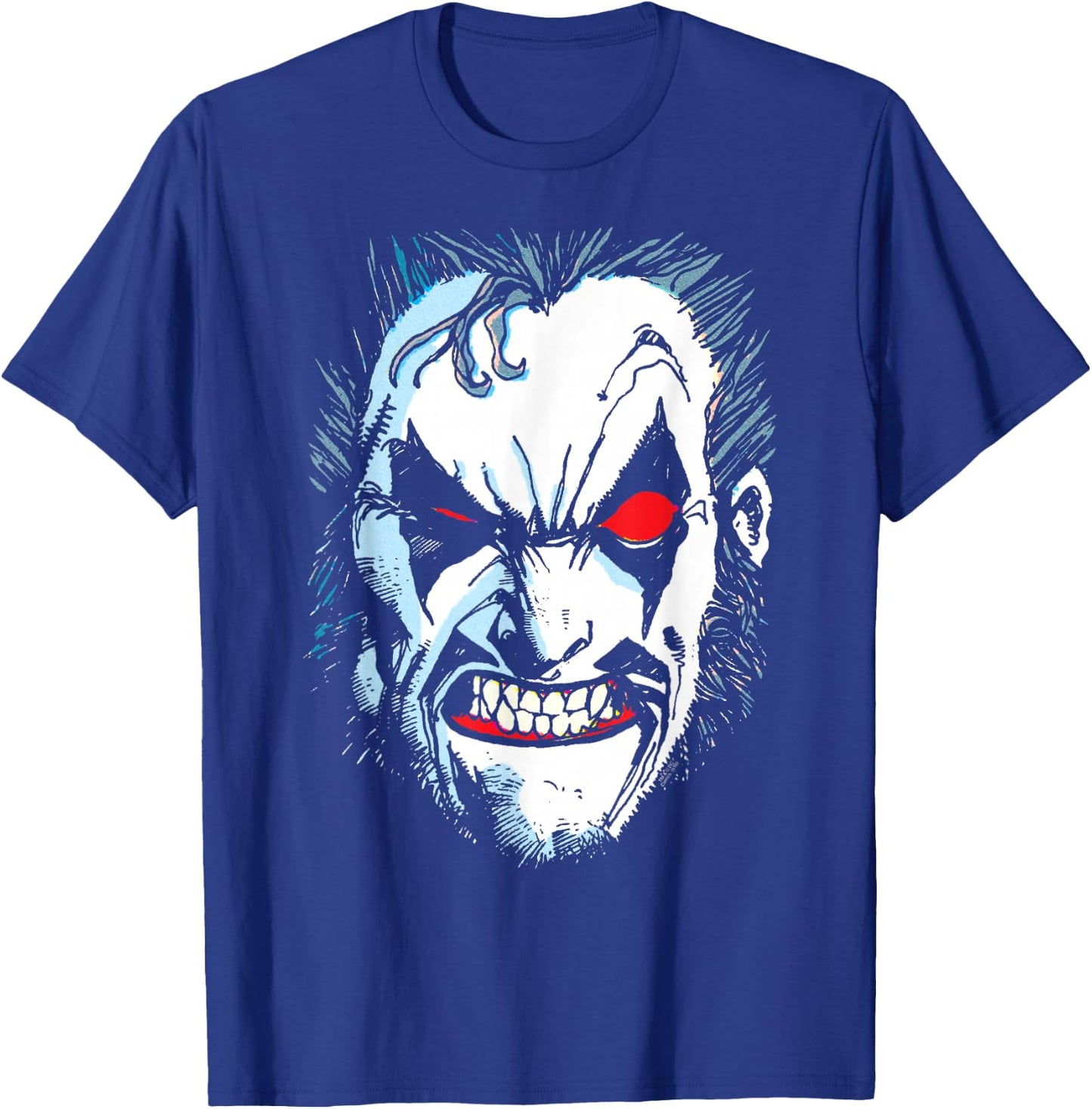 Lobo In Lo Face T-Shirt - T-Shirt | Royal