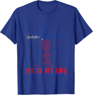 Filipino Its In My DNA Philippines T-Shirt - T-Shirt | Royal