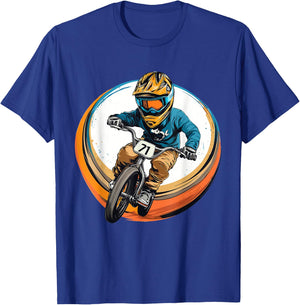 Kids BMX T-Shirt - T-Shirt | Royal