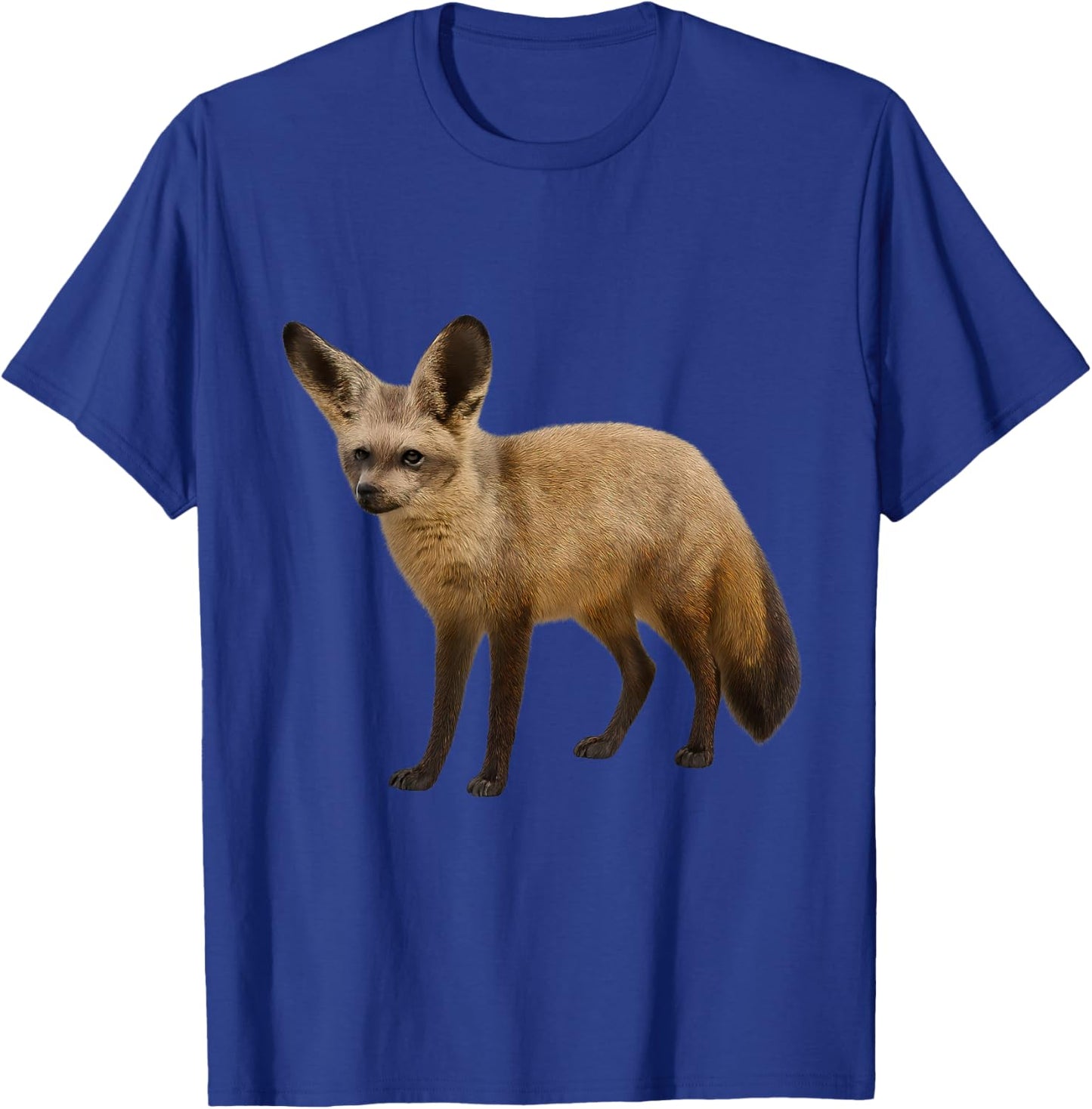 Bat Eared Fox Animal T-Shirt - T-Shirt | Royal
