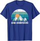 New Hampshire State Retro Vintage T-Shirt - T-Shirt | Royal