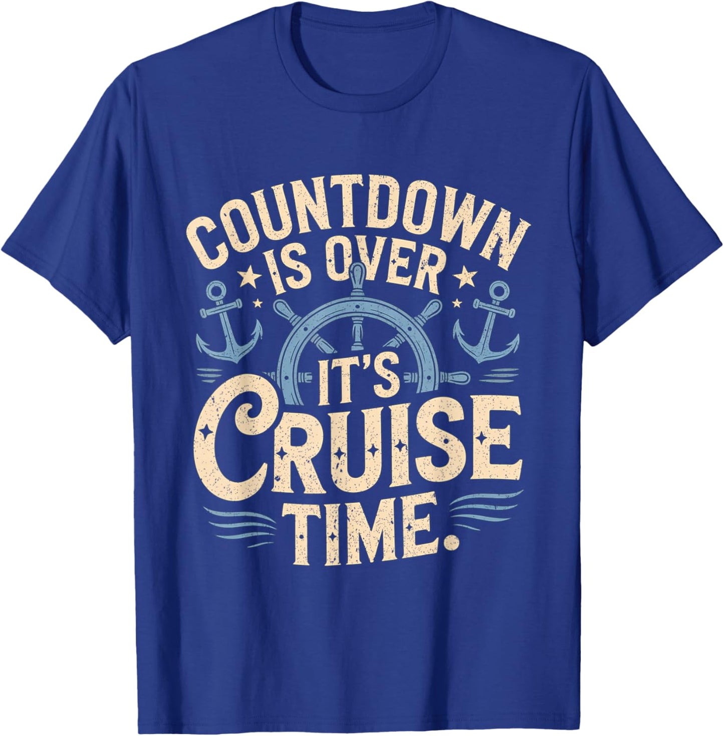 Cruise Time Family Cruise Ship Vacation Trip Family Matching T-Shirt - T-Shirt | Royal