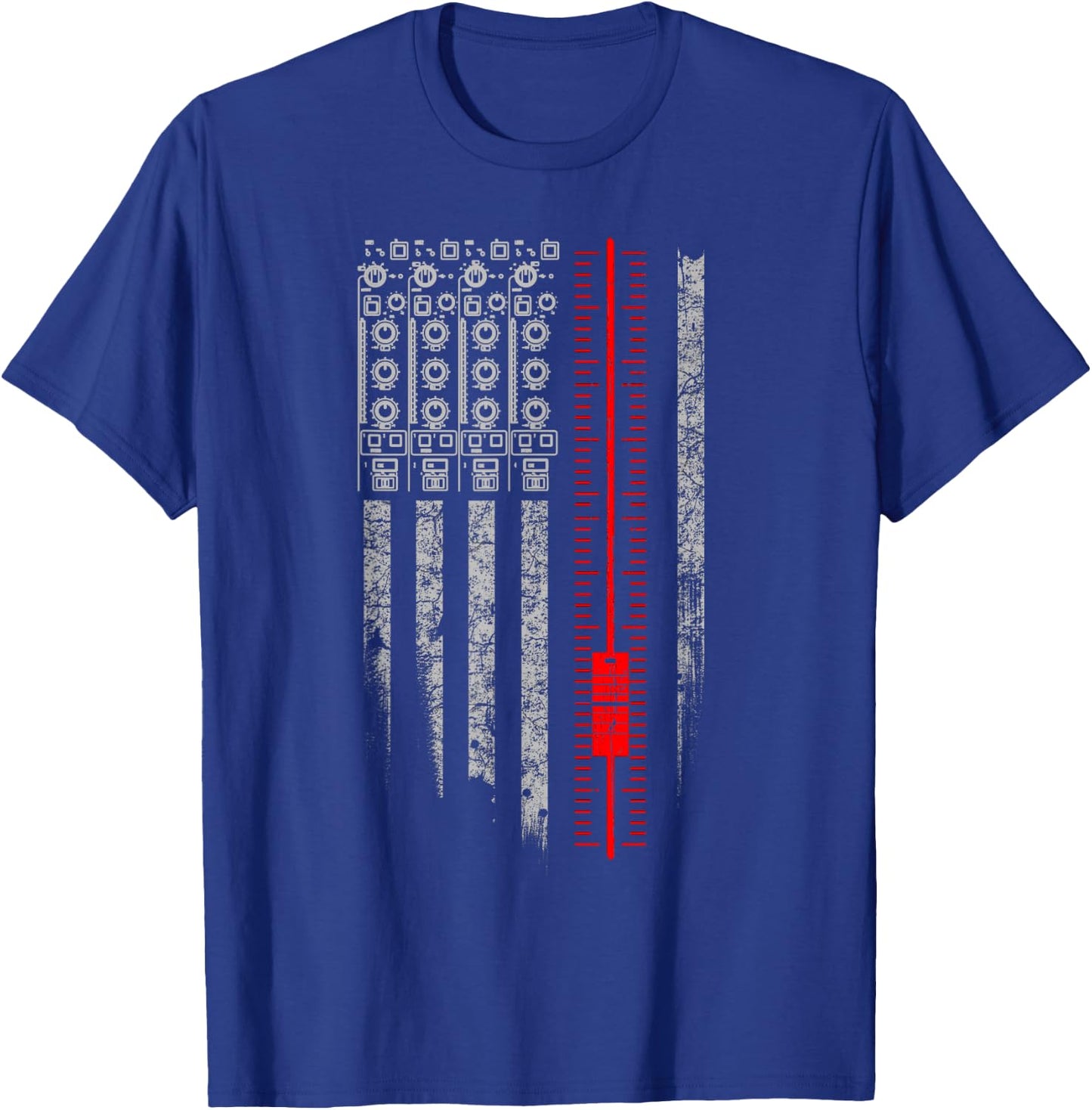 American Sound Guy - Front T-Shirt - T-Shirt | Royal