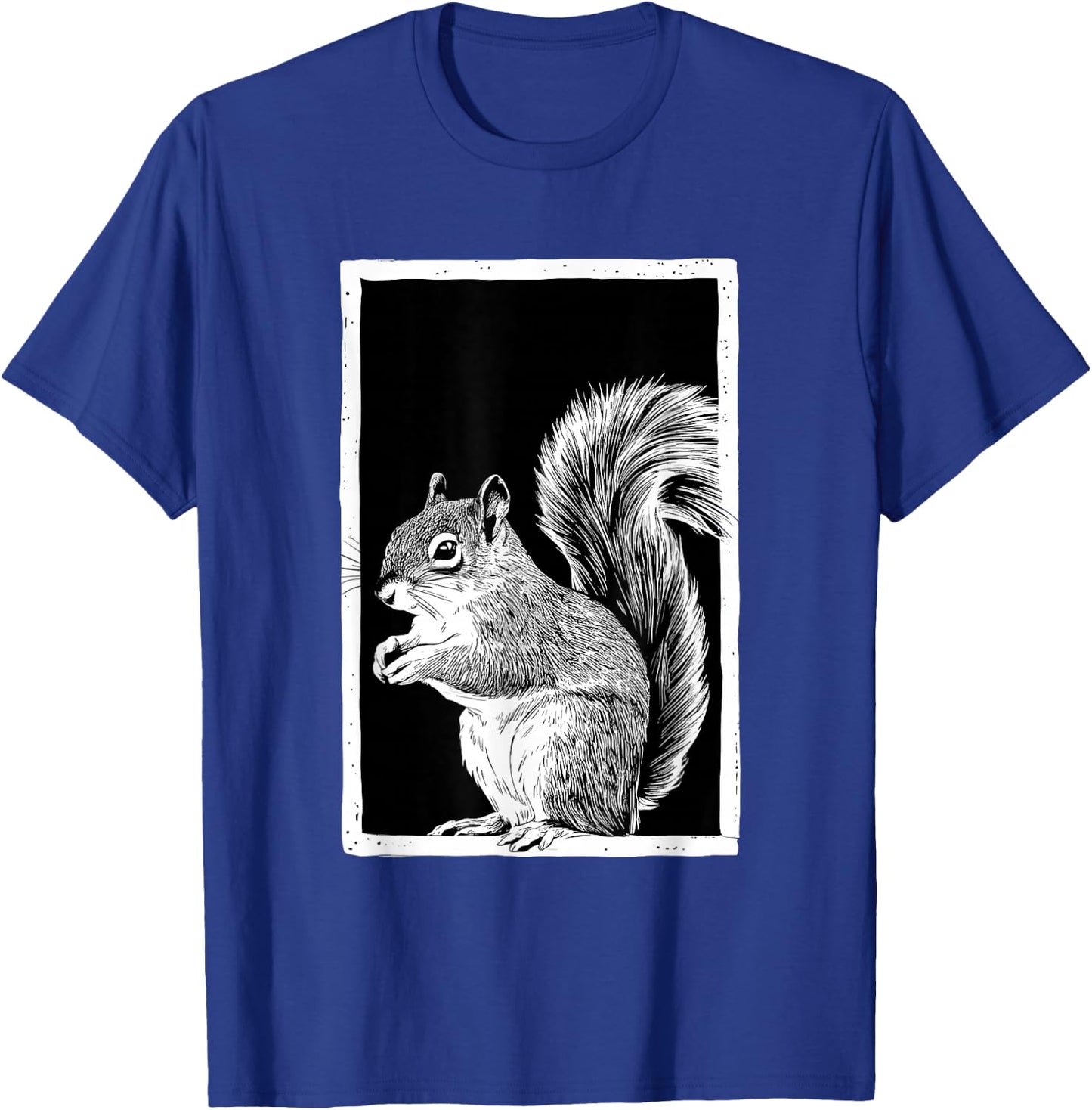Frame Squirrel Squirrels T-Shirt - T-Shirt | Royal