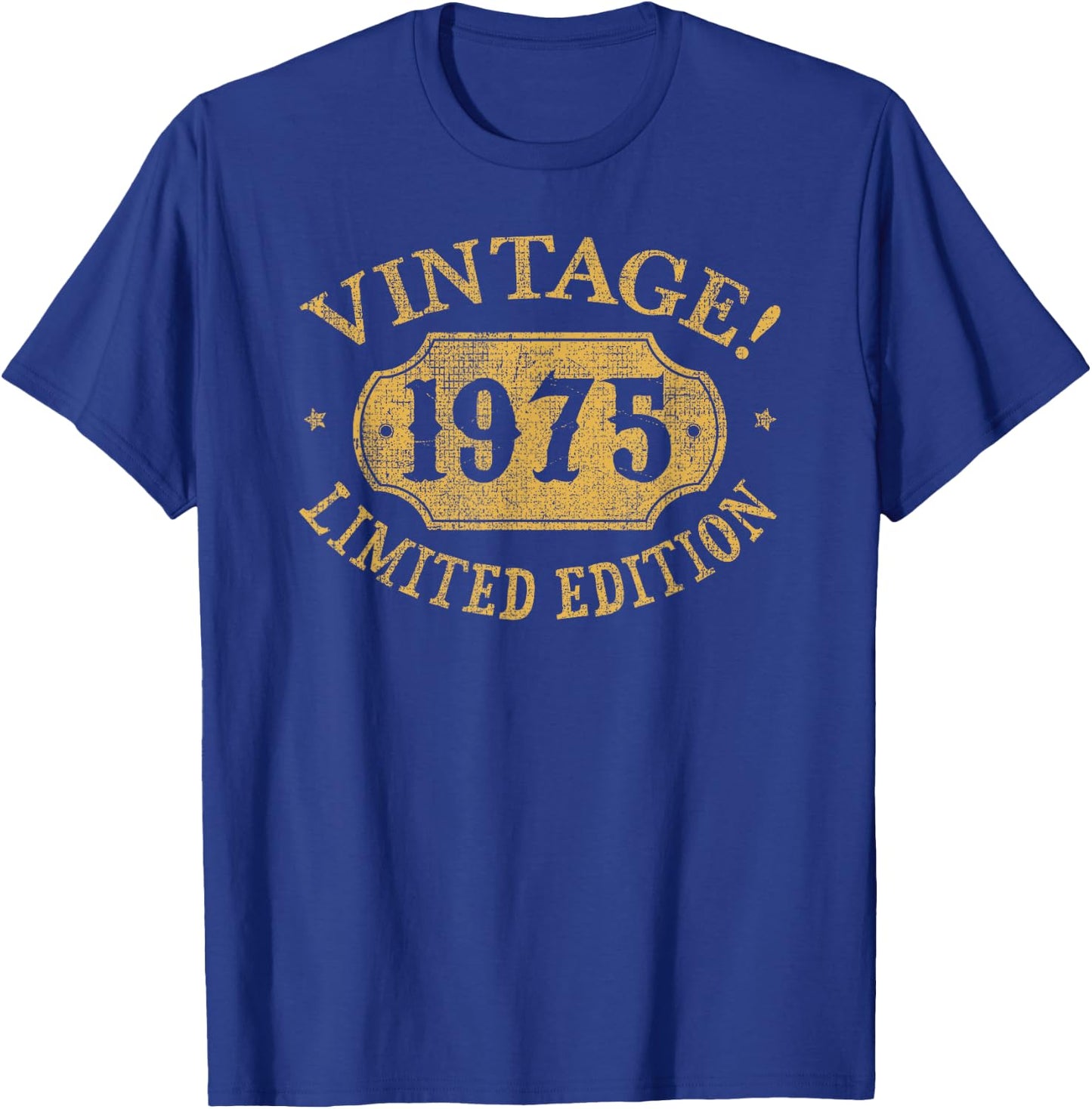 51st Birthday Women 51 year old Men Funny 1975 51 year old T-Shirt - T-Shirt | Royal