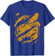 Tiger Wild Cat Claw Chinese Bengal Animals Gift T-Shirt - T-Shirt | Royal