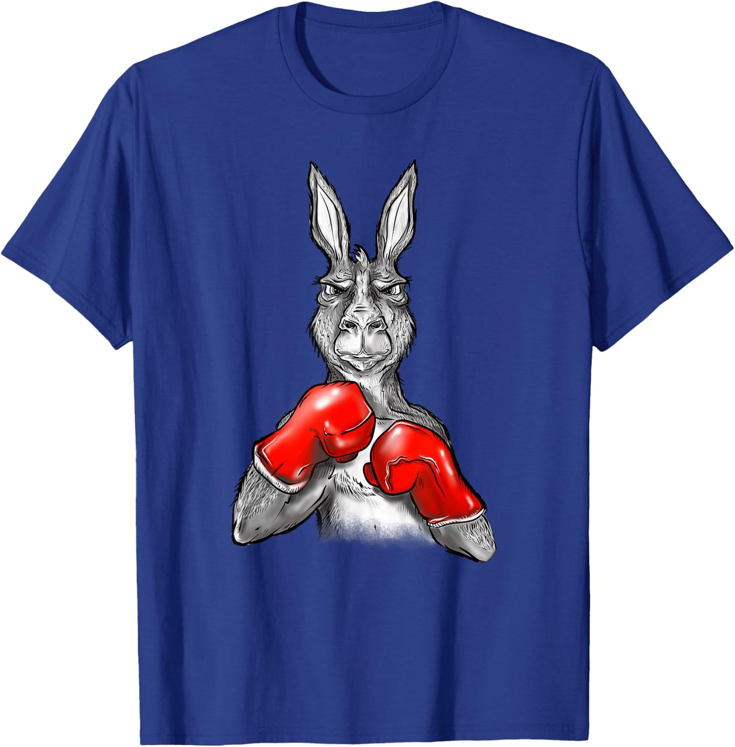 Funny Boxing Roger - Humor Sport Kangaroo T-Shirt - T-Shirt | Royal