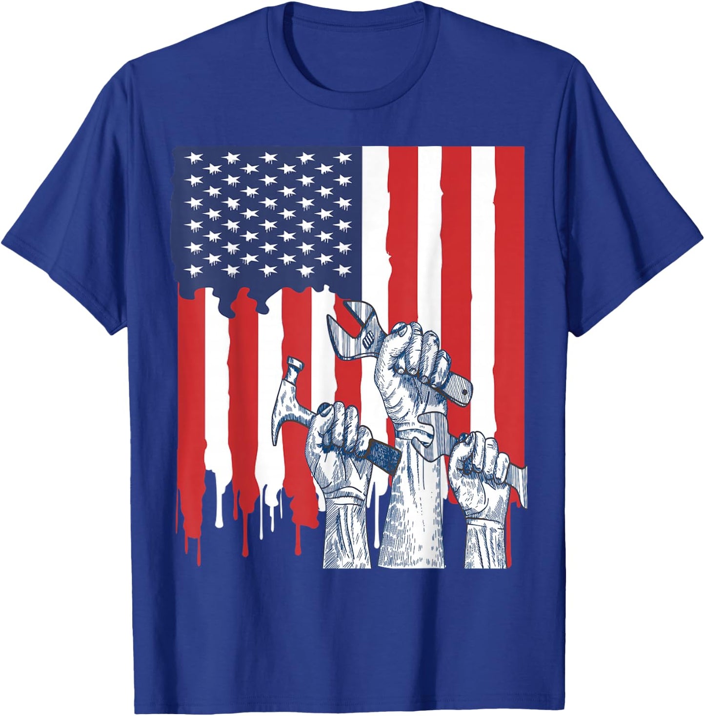 Labor Day Shirt Happy Labor Day Men Women And Youth T-Shirt - T-Shirt | Royal