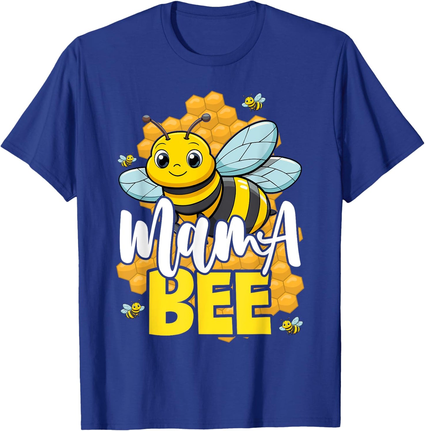 Mama Bee Family Bee First Bee Day Outfits T-Shirt - T-Shirt | Royal