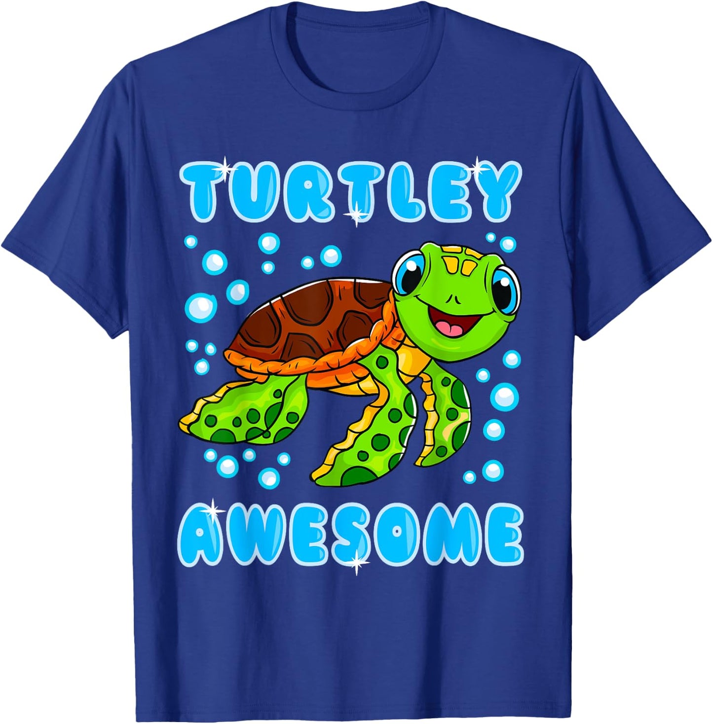 Turtles Turtley Awesome Turtle Funny Sayings Quotes T-Shirt - T-Shirt | Royal