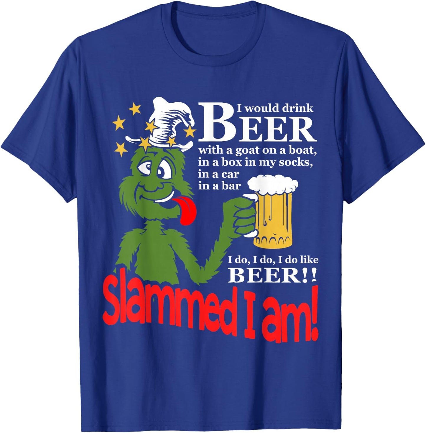 Slammed I Am T-Shirt - T-Shirt | Royal