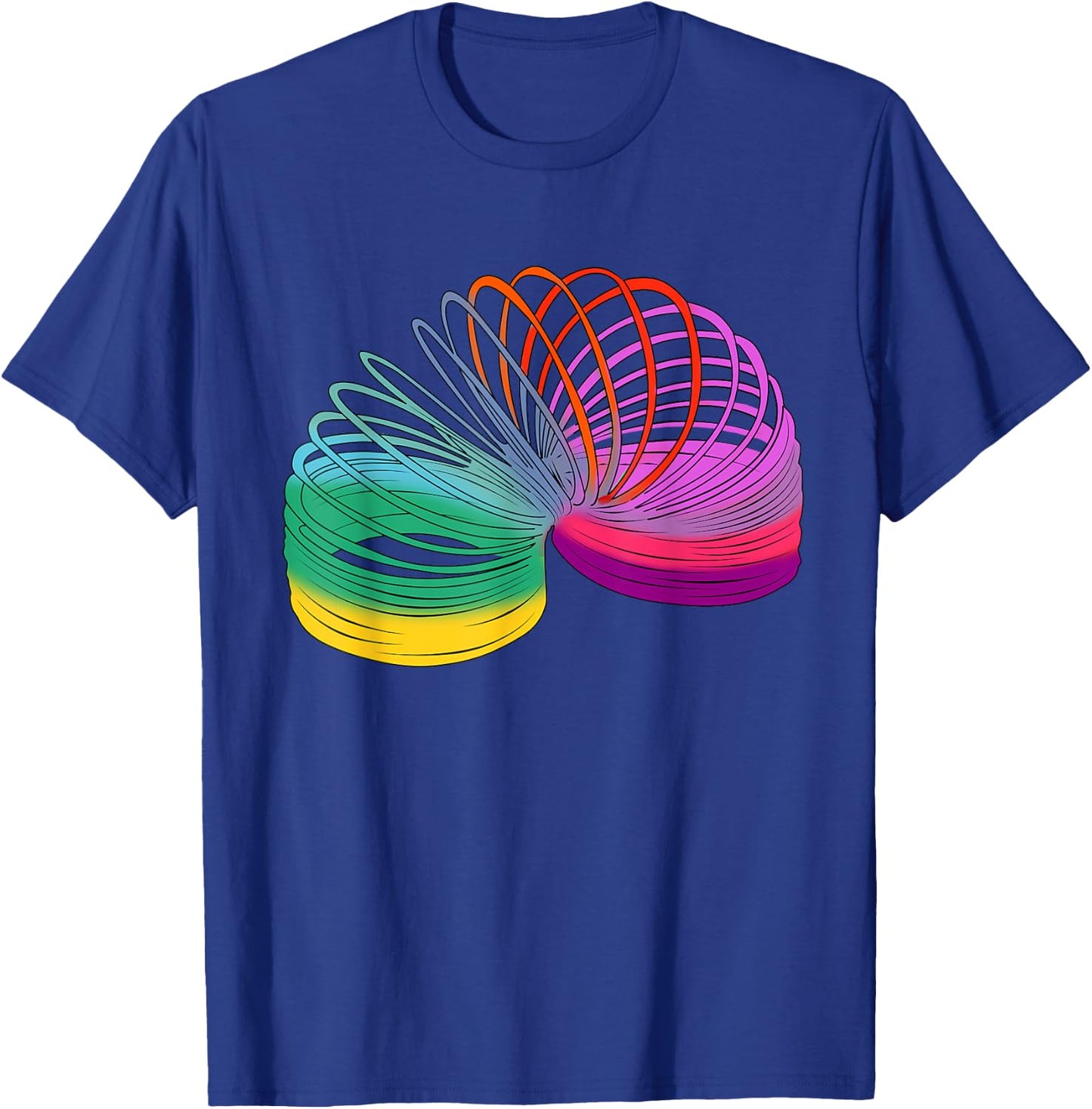 Slinky Retro 90s Toy Fashion Outfit Costume Attire 90s T-Shirt - T-Shirt | Royal